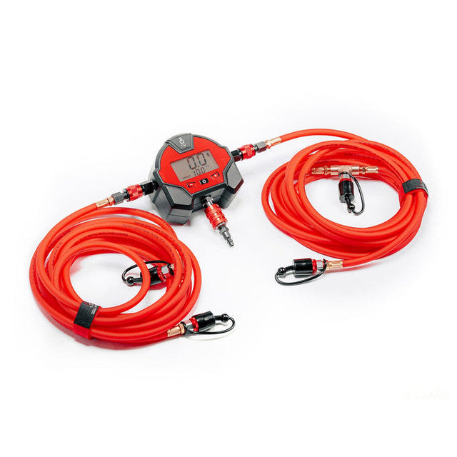 Thor's Lightning TotalControl Hammer Manifold Automatic Tire Deflator Air Compressor Controller - RED