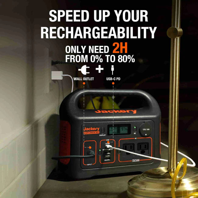 Jackery Solar Generator Exploer 300 Lithium Battery