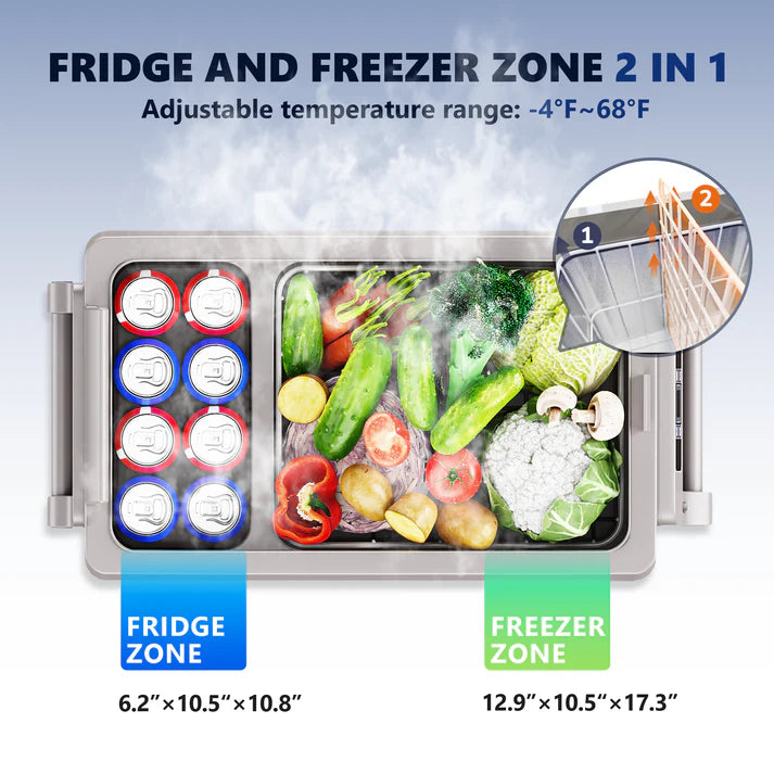 55L Portable Car Refrigerator