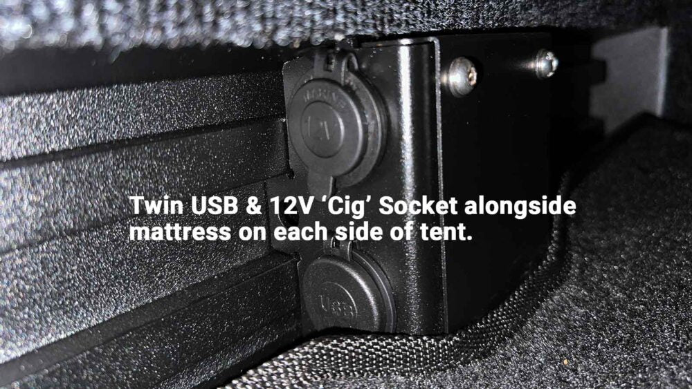 The Bush Company AX27 Clamshell Rooftop Tent