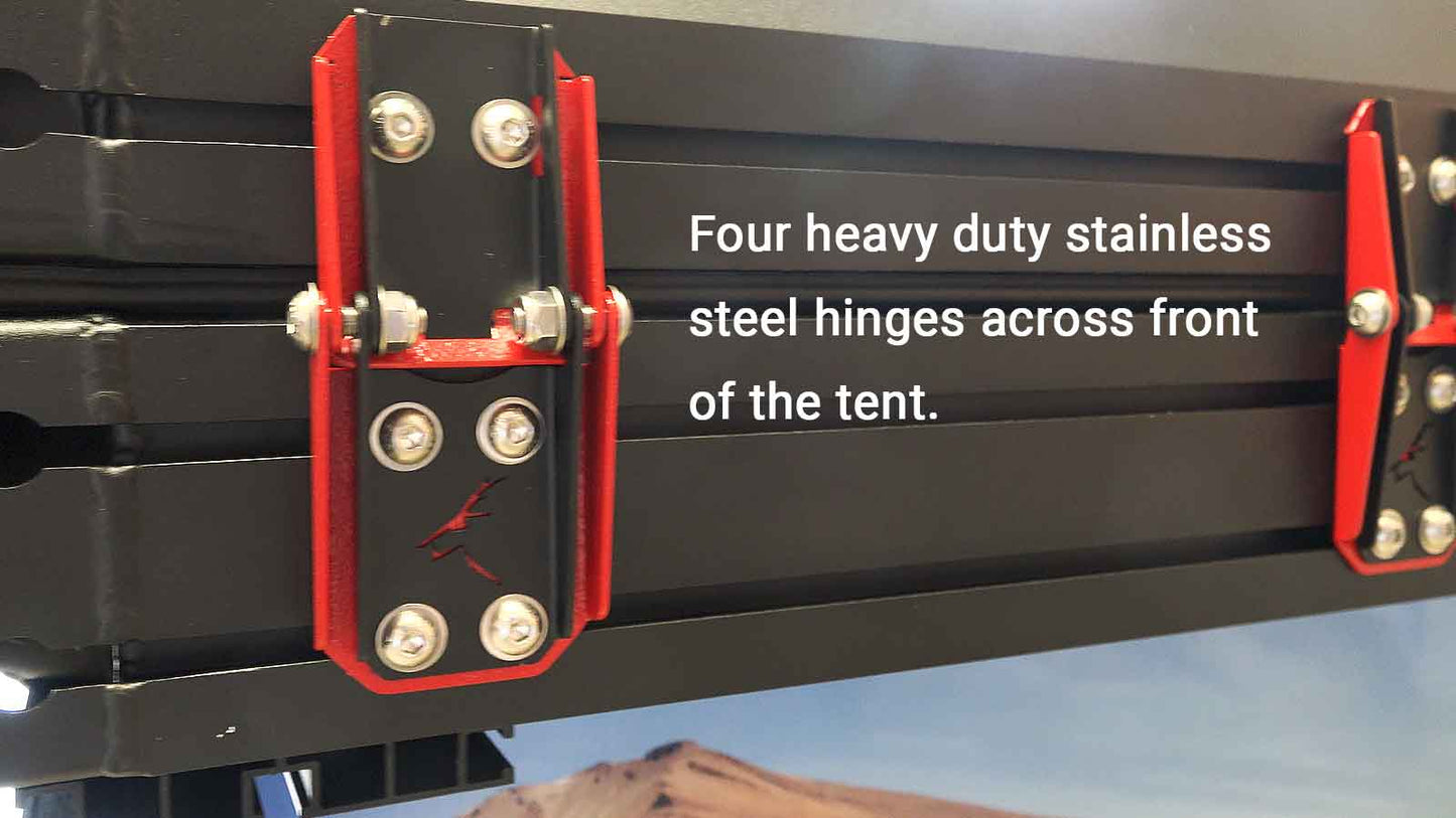The Bush Company AX27 Clamshell Rooftop Tent