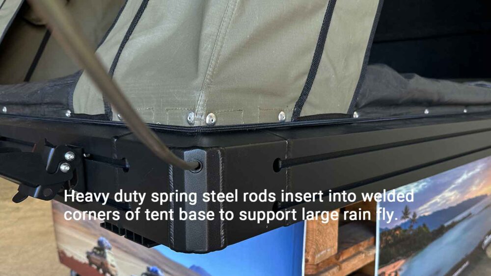 The Bush Company AX27 Clamshell Rooftop Tent