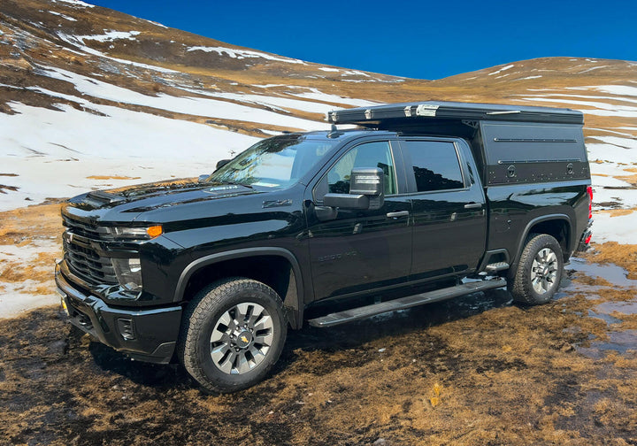 Dirtbox Canopy Camper – Modular Truck Camper Shell / Topper for Mid-Size & Full-Size Trucks (Tacoma, Tundra, F-150, Ram, Silverado)
