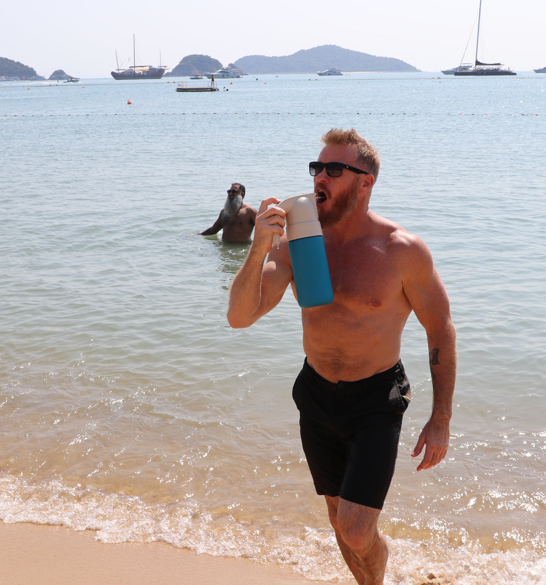 The pnumix™ Portable Drink Mixer