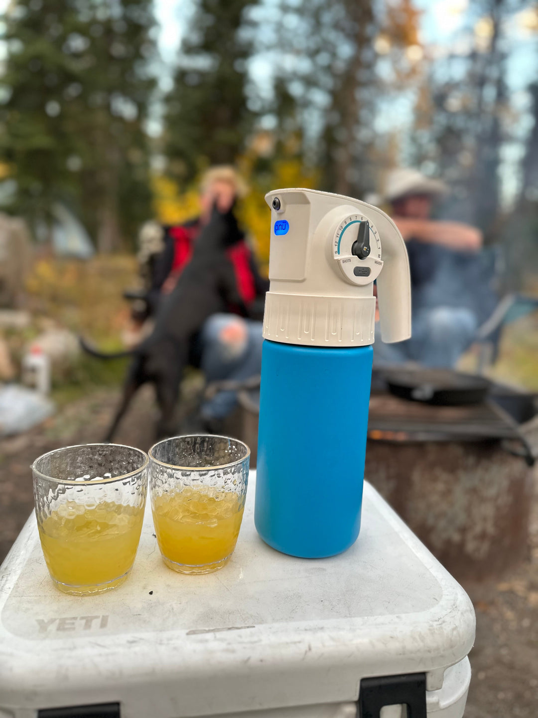 The pnumix™ Portable Drink Mixer