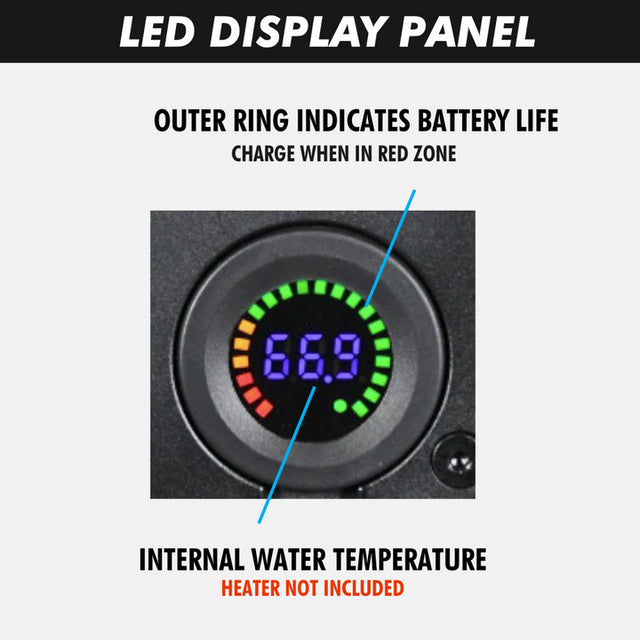RinseKit Rack Shower Electric Portable