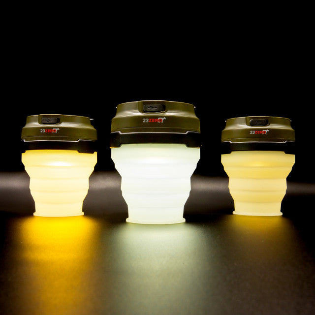 23ZERO LED Solar Tent Light