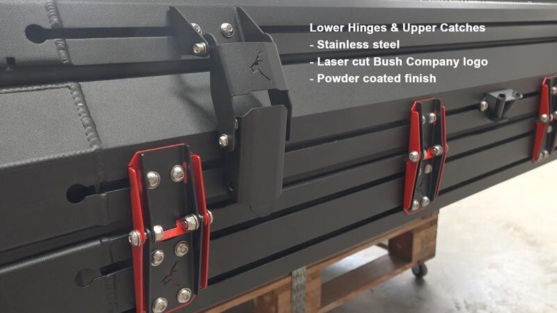 The Bush Company TX27 MAX Hardshell Rooftop Tent