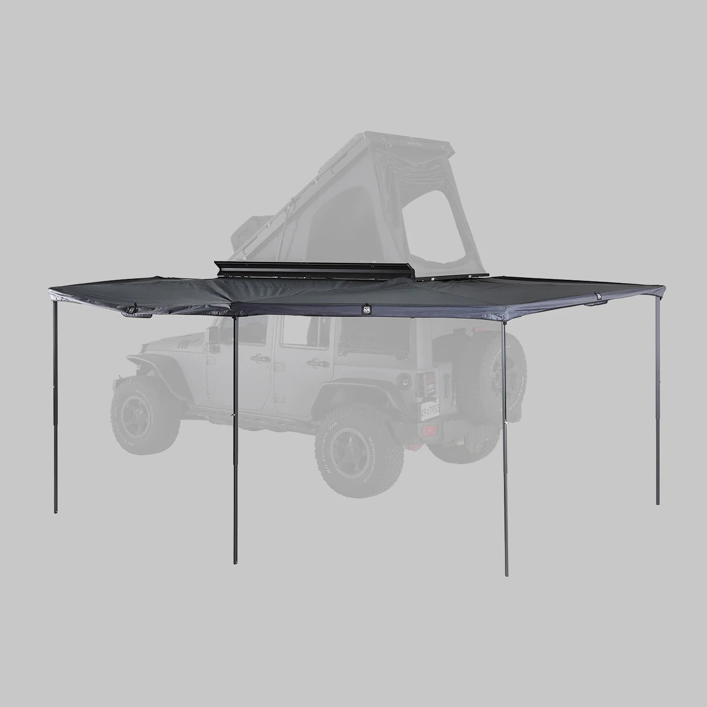 iKamper ExoShell 270 Awning - Driver Side