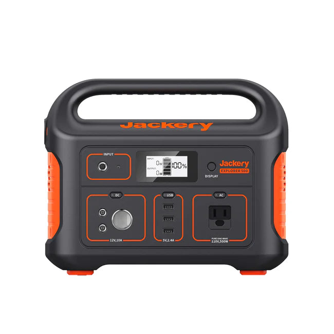 Jackery Explorer 500 518Wh (Power Bank Only) – Ultimate Adventure