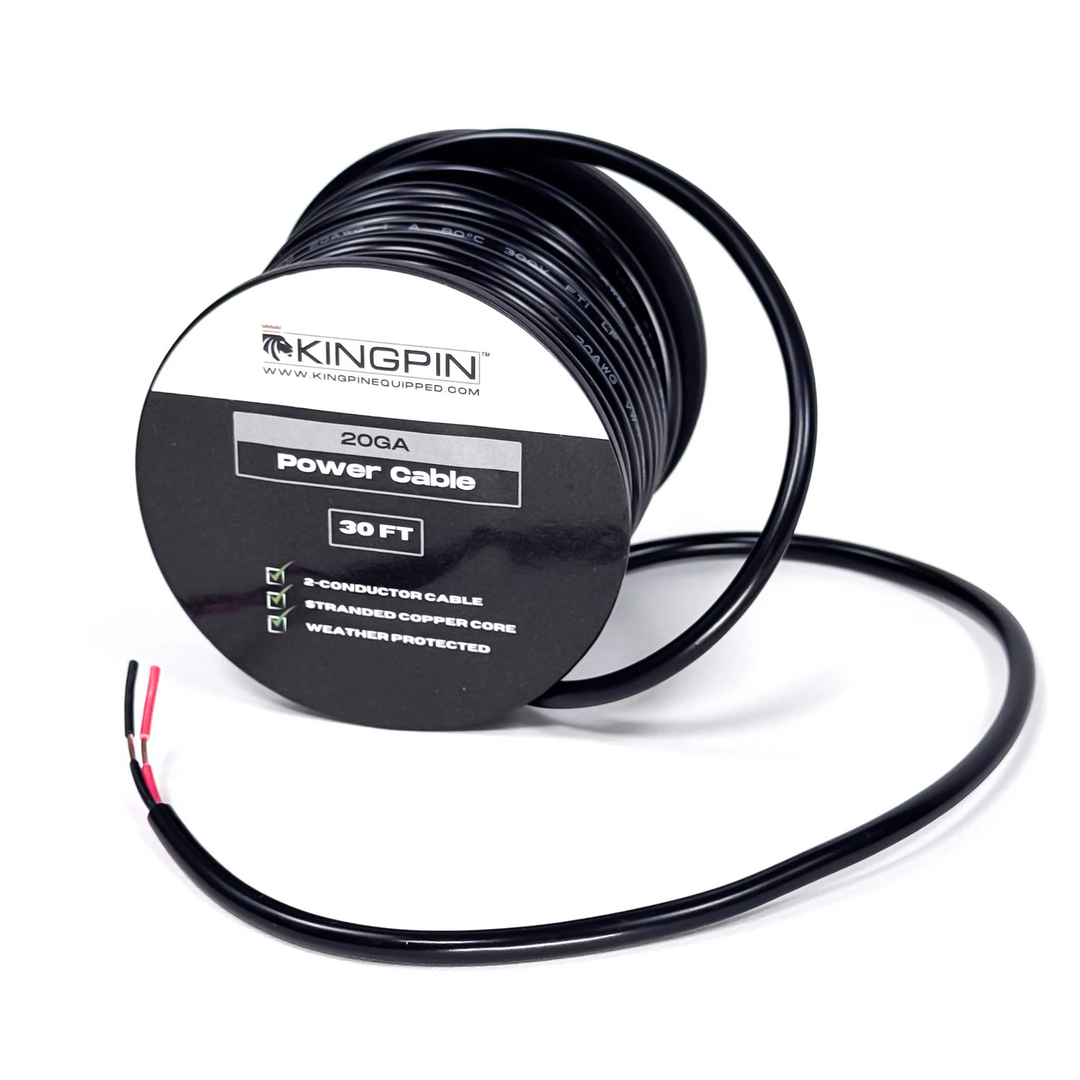 Kingpin Power Cable, 20GA