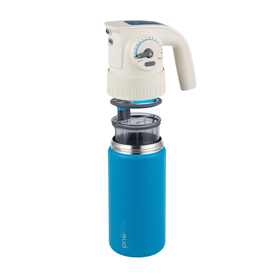 The pnumix™ Portable Drink Mixer