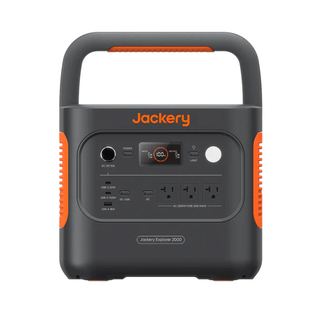Jackery Explorer 2000 V2 2042Wh SolarSaga Bundle (200W Panel)