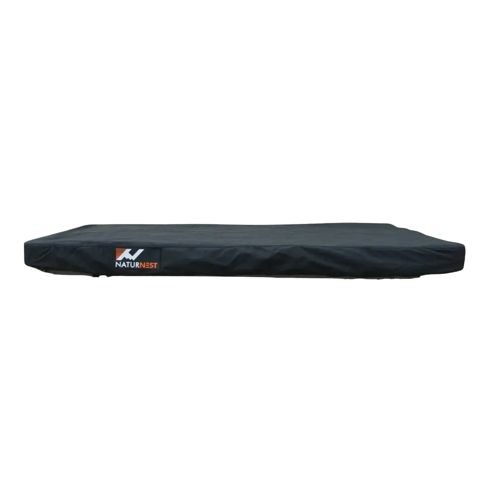 Naturnest Polaris Rooftop Tent Cover, product view on black background