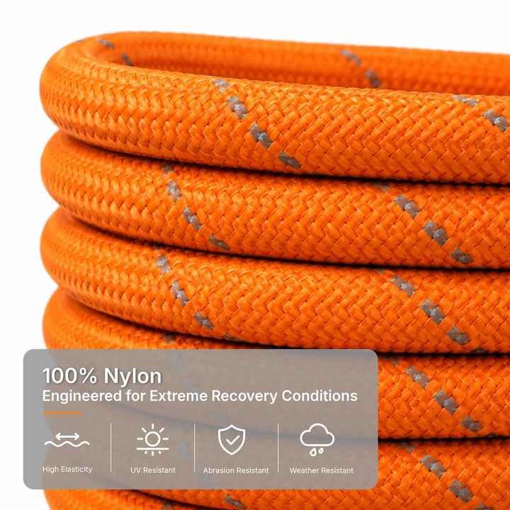 Naturnest Recovery Rope 100% double-braided Nylon 66 - UV, abrasion and weather resistant