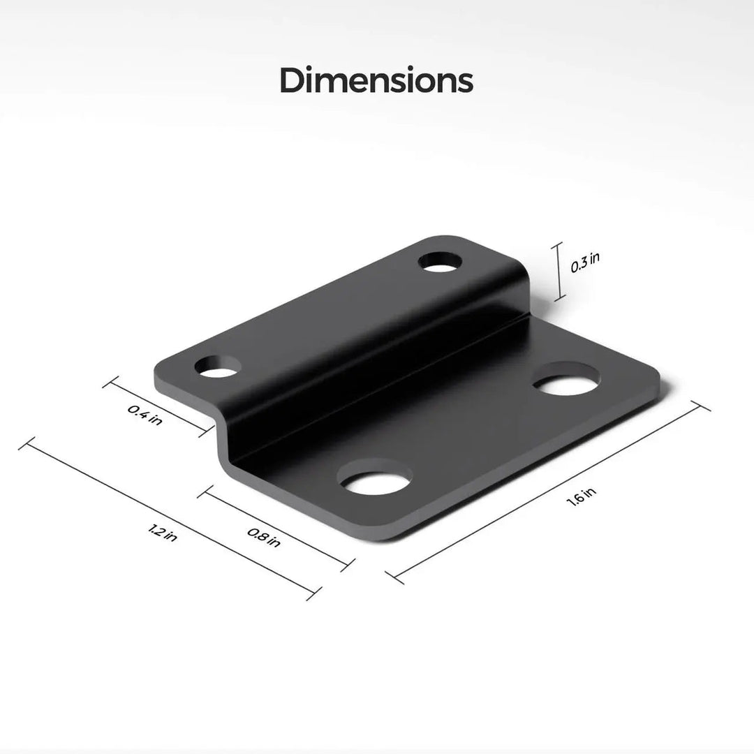 Renogy Mounting Bracket for 12V 200Ah Pro LiFePO4 Batteries (Set of 4)