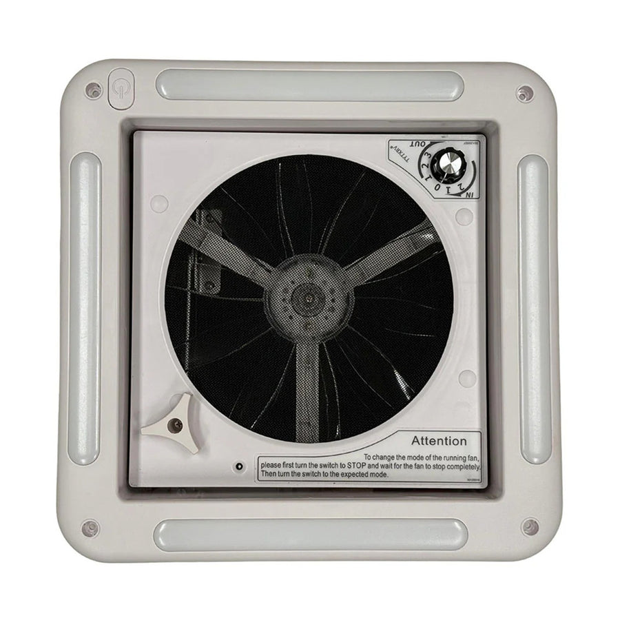 Ventilation Fan, 11" LED Light - Ultimate Adventure Supply