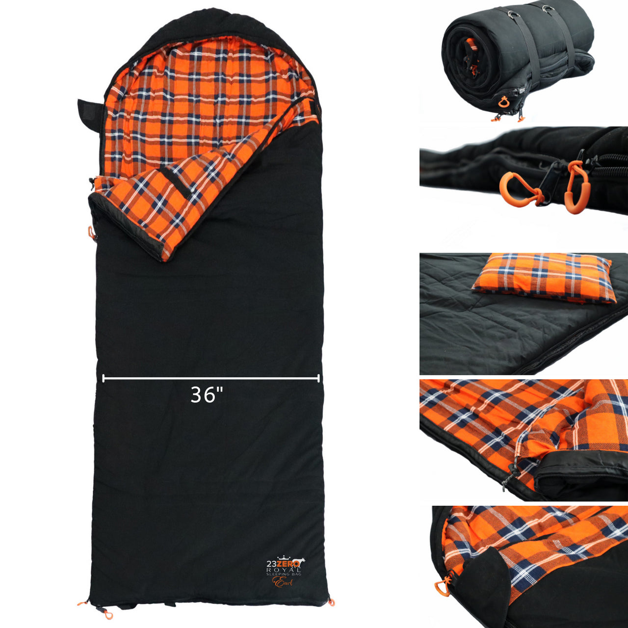 23ZERO Royal Sleeping Bag Earl 36" - Ultimate Adventure Supply