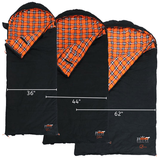 23ZERO Royal Sleeping Bag Queen 62"