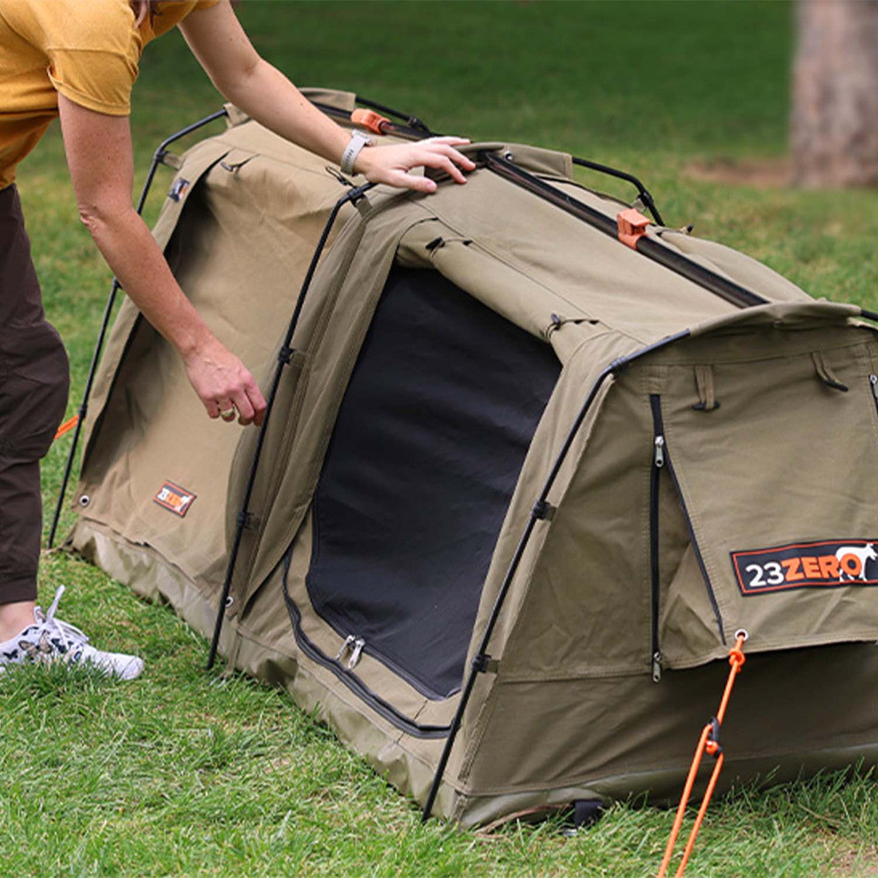 23Zero Swag Bandit 1100 | Freestanding Solo Swag Tent – Ultimate