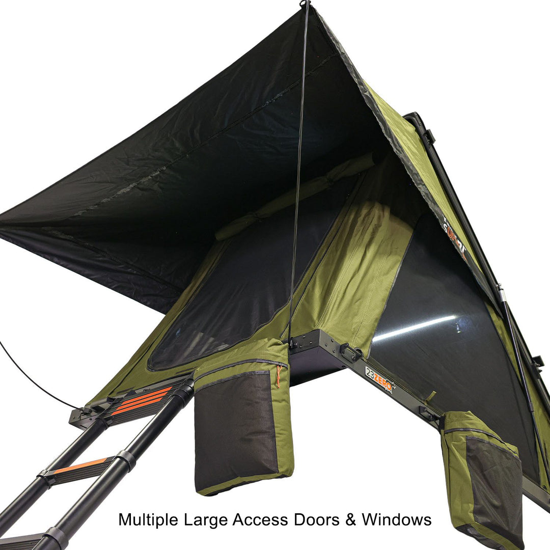 23Zero Kabari SuperFly Hybrid Lightweight Wedge Rooftop Tent