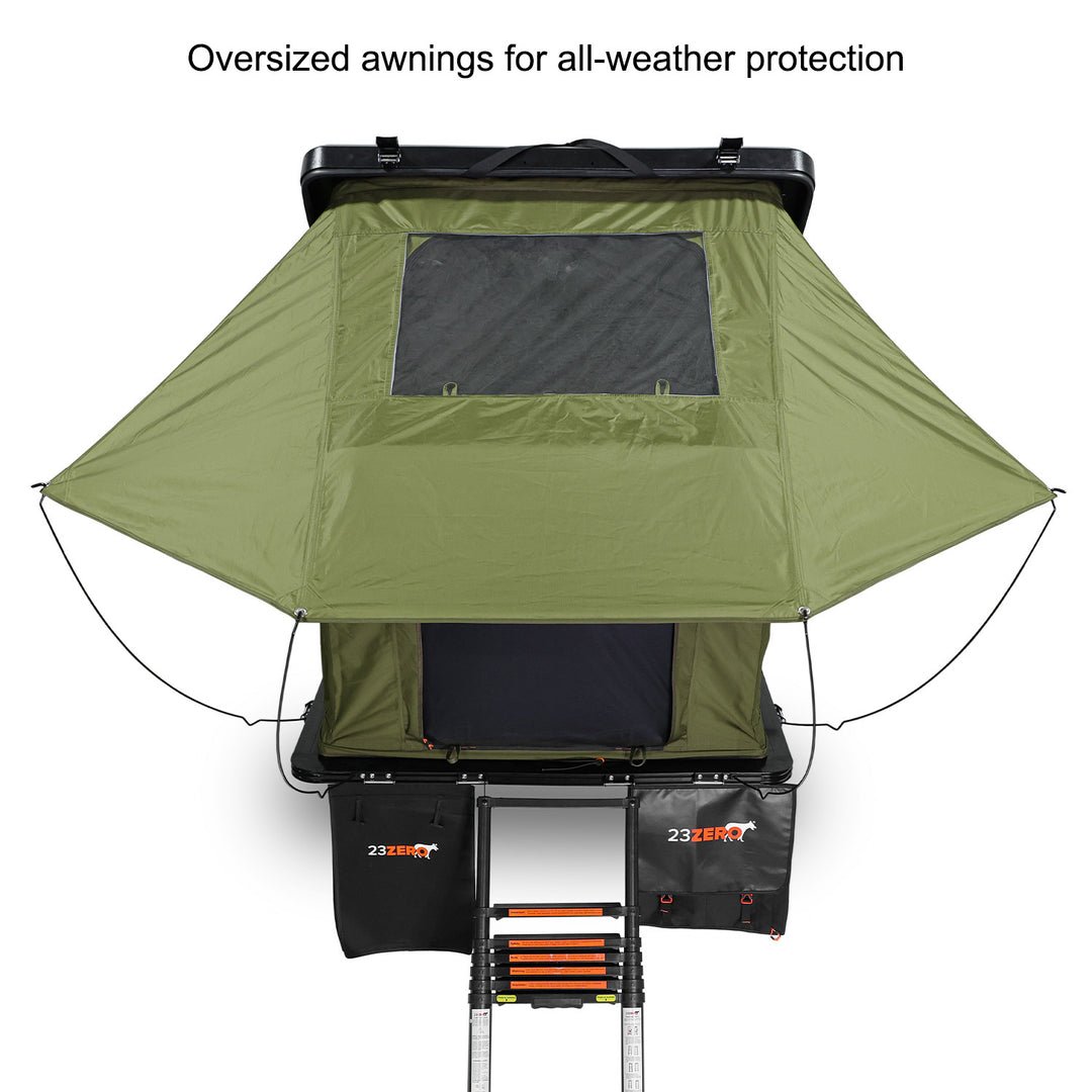23Zero Kabari Z Hardshell Rooftop Tent - Z-Lift High-Headroom RTT