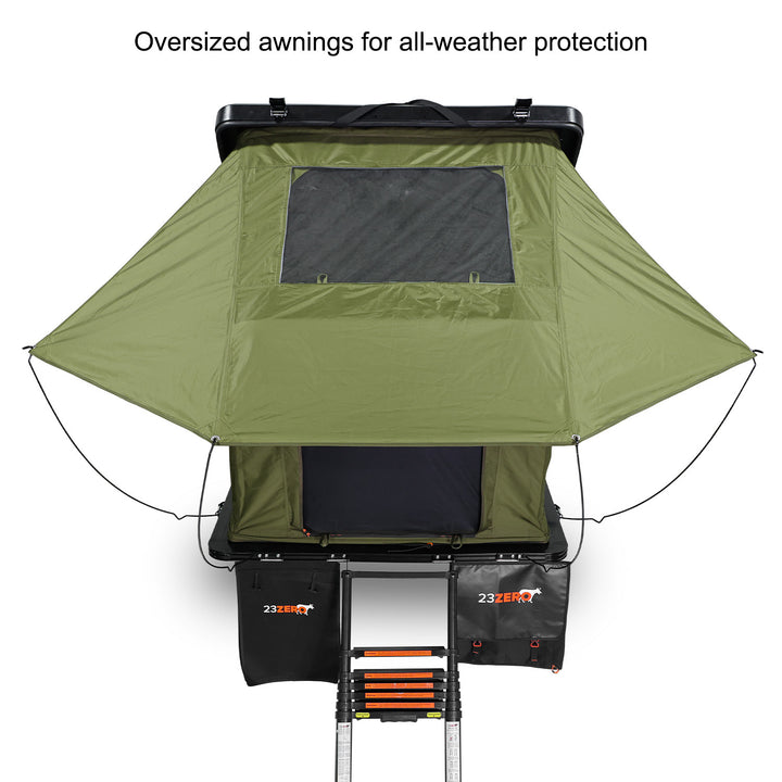 23Zero Kabari Z Hardshell Rooftop Tent - Z-Lift High-Headroom RTT