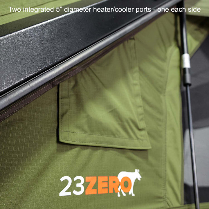 roof top tent heater Kabari Z Aluminum Z-Lift Hard Shell Roof Tent