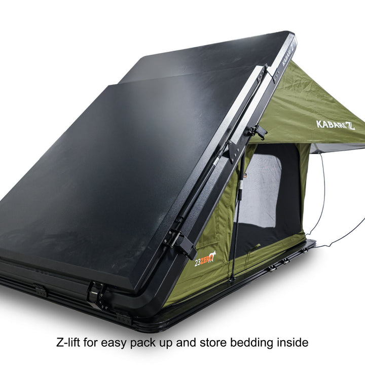 23Zero Kabari Z Hardshell Rooftop Tent - Z-Lift High-Headroom RTT