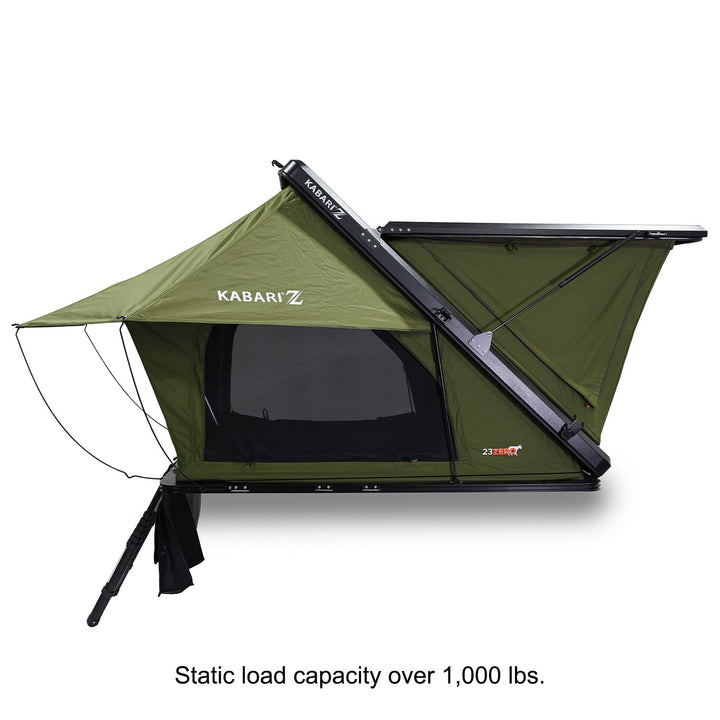 23Zero Kabari Z Hardshell Rooftop Tent - Z-Lift High-Headroom RTT