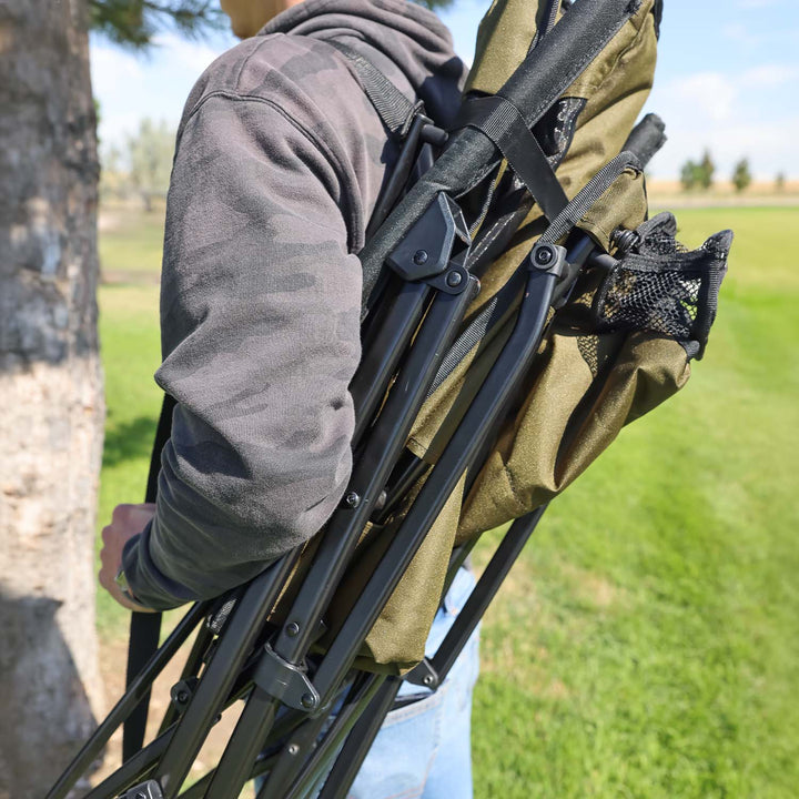 23Zero Tasman Chair - Breathable Mesh Folding Camp Chair