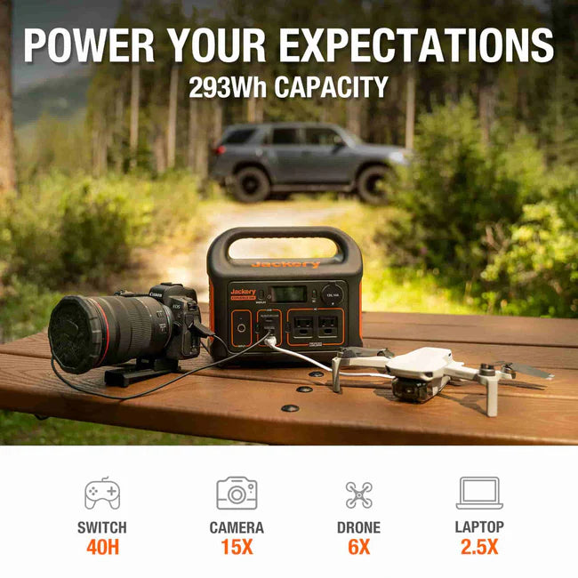 Jackery Explorer 300 293Wh (Power Bank Only) - Ultimate Adventure Supply