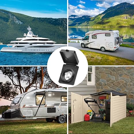 30A Twist-Lock RV Shore Power Inlet with 30A 3-Way Interior Cable_6