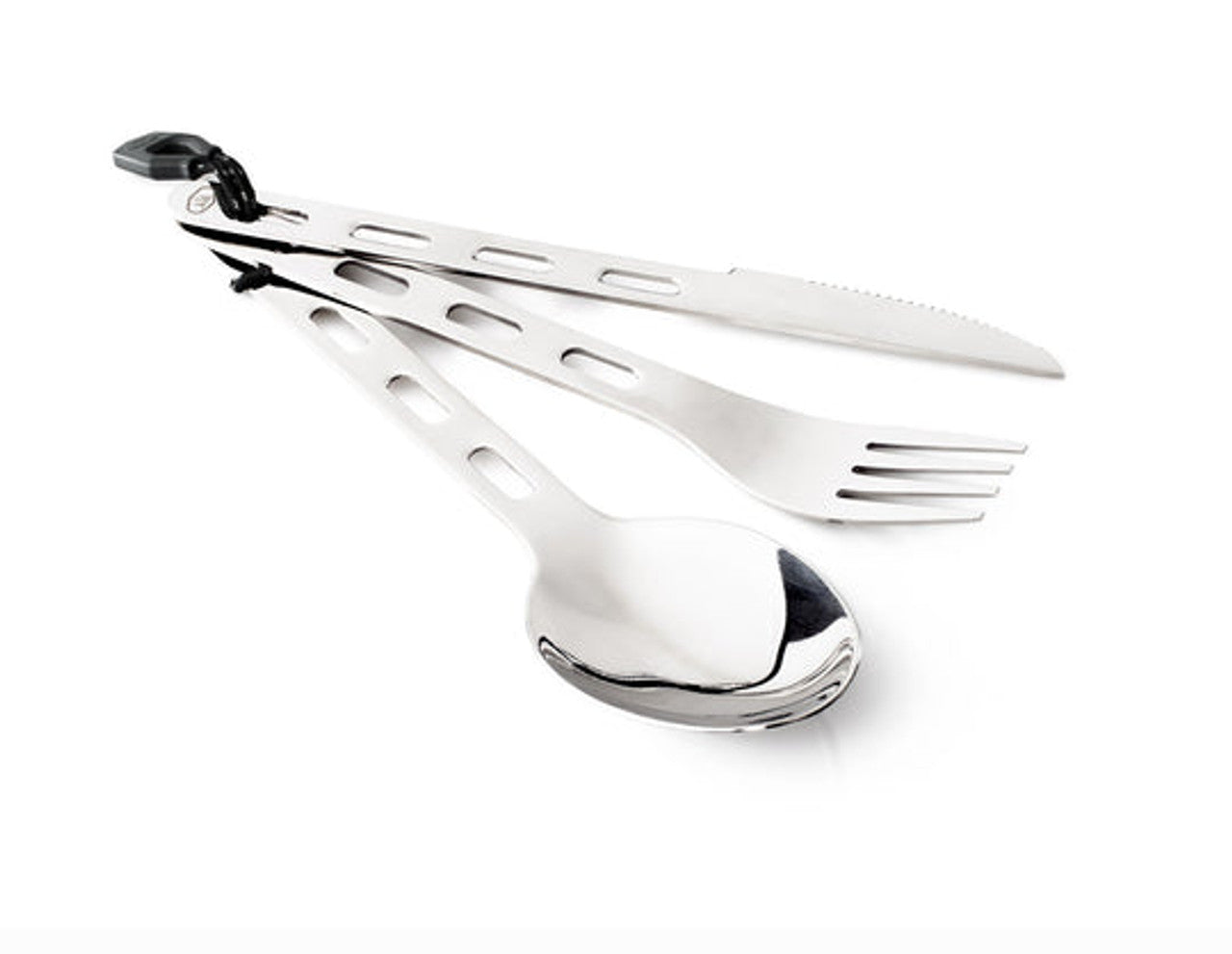 GSI GLACIER STAINLESS 3 PC. RING CUTLERY - Ultimate Adventure Supply