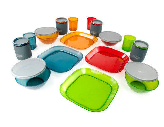 GSI INFINITY 4 PERSON DELUXE TABLESET- MULTICOLOR - Ultimate Adventure Supply