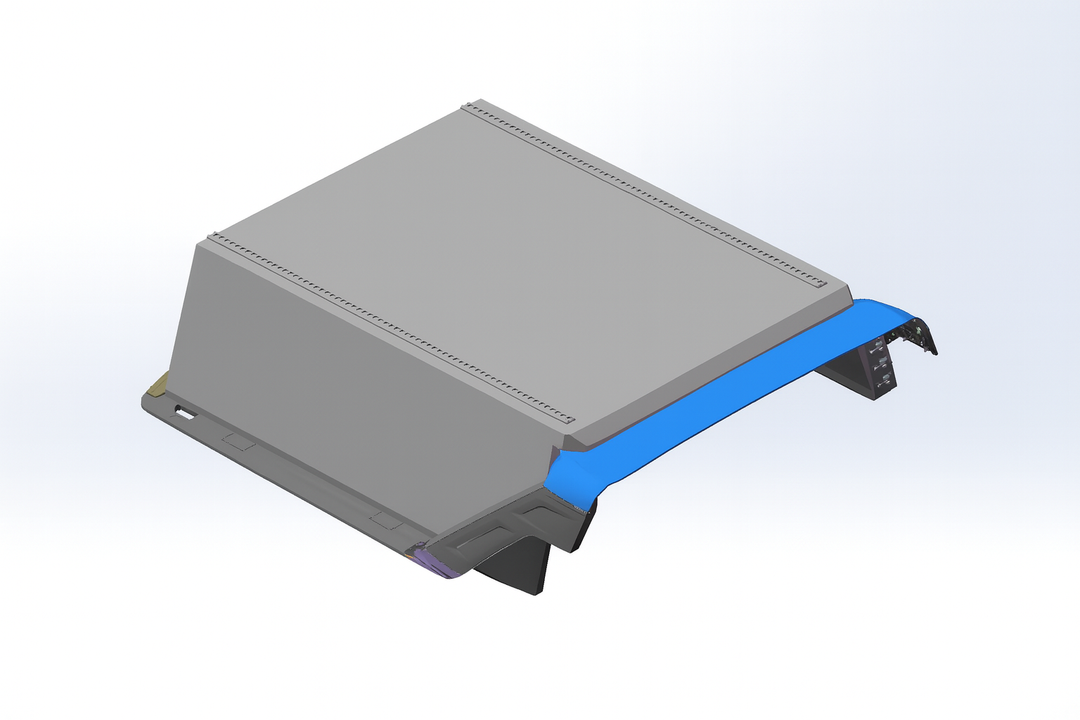 Gull Wing Truck Cap Topper & Overland Camper Shell for Work, Camping & Off-Road | Dirtbox Overland - Ultimate Adventure Supply