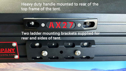 The Bush Company AX27 Clamshell Rooftop Tent