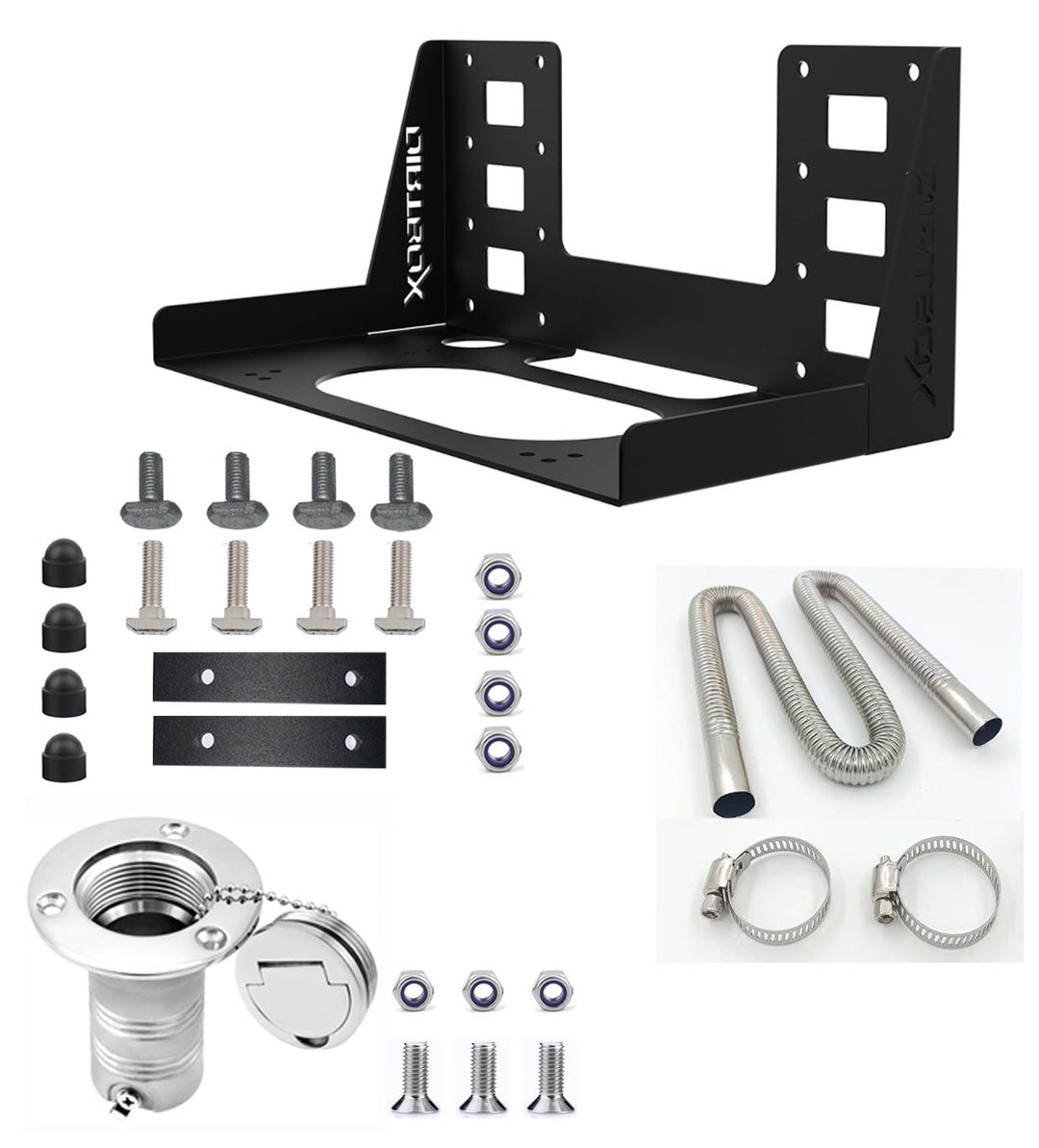 Diesel Heater Mount & Exhaust Relocation Kit - Ultimate Adventure Supply