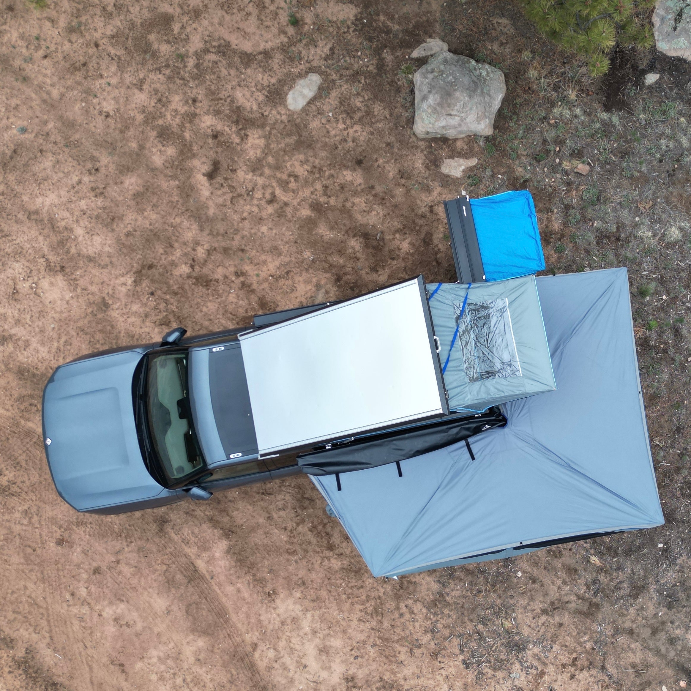 大富豪 Dirtbox Overland Free Standing 270-Degree Awning – Ultimate