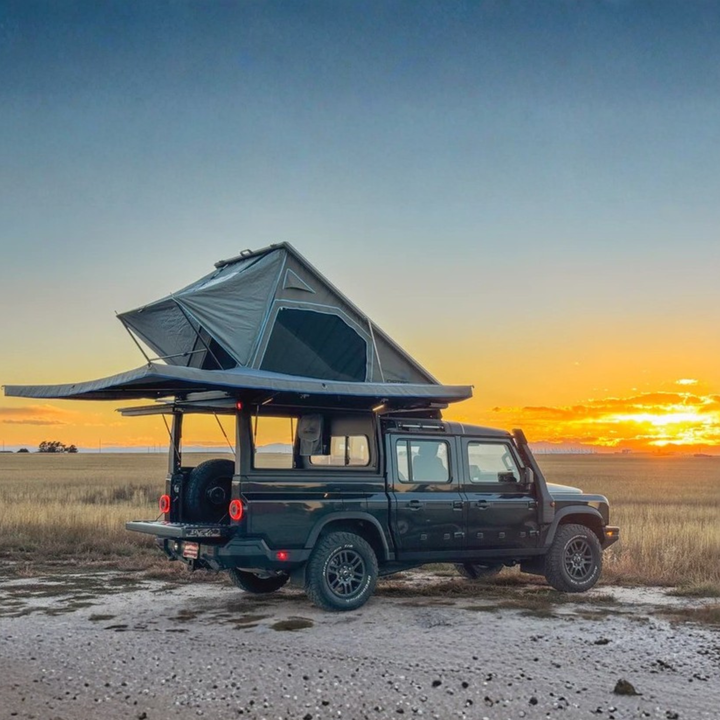 Dirtbox Canopy Camper – Modular Truck Camper Shell / Topper for Mid-Size & Full-Size Trucks (Tacoma, Tundra, F-150, Ram, Silverado)