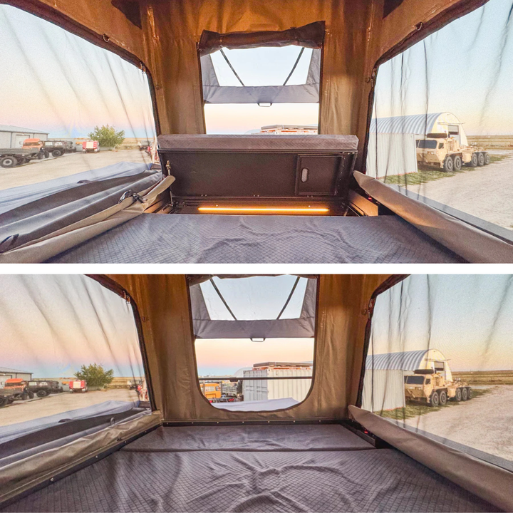 Dirtbox Canopy Camper – Modular Truck Camper Shell / Topper for Mid-Size & Full-Size Trucks (Tacoma, Tundra, F-150, Ram, Silverado)