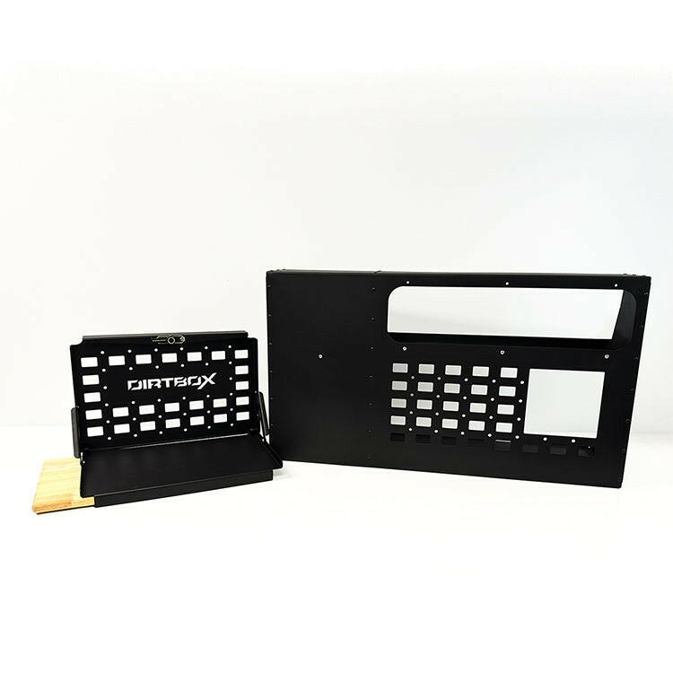 Folding Camp Table with Cutting Board & Side Molle Box - Ultimate Adventure Supply