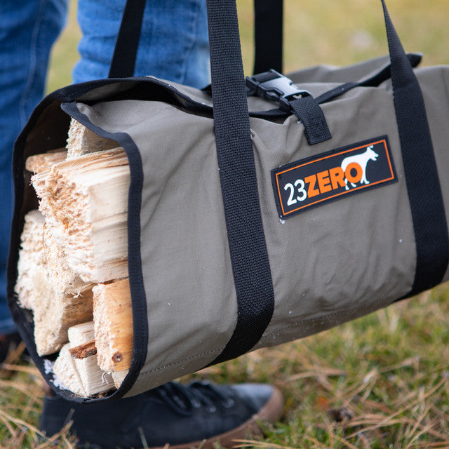 23ZERO Up-Cycled Firewood Tote - Ultimate Adventure Supply