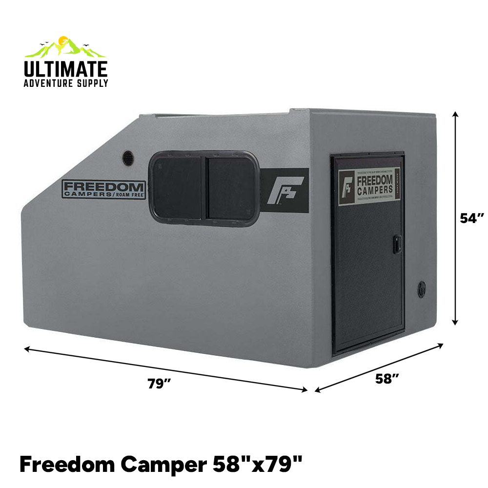 Freedom Camper - Truck Bed and Trailer Camper - Ultimate Adventure Supply