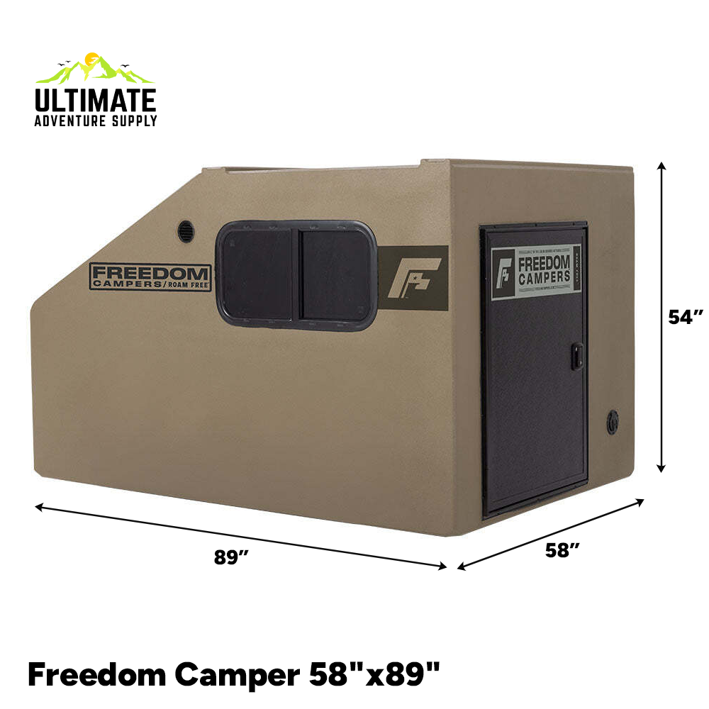 Freedom Camper - Truck Bed and Trailer Camper - Ultimate Adventure Supply