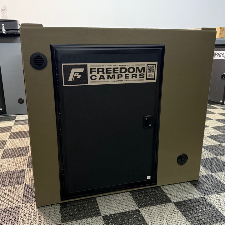 Freedom Camper Truck Bed &amp; Trailer Camper - Lightweight Insulated Shell