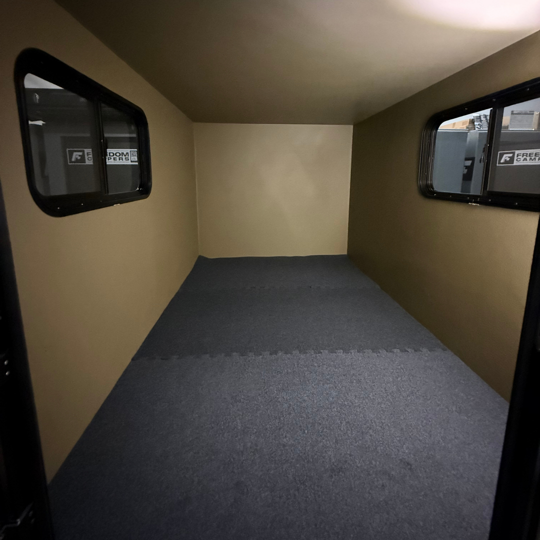 Freedom Camper Truck Bed &amp; Trailer Camper - Lightweight Insulated Shell