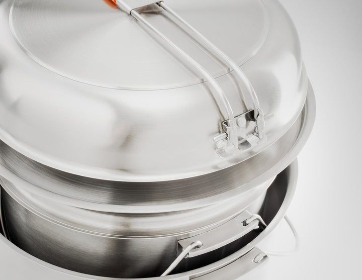 GSI Glacier Stainless Troop Cookset