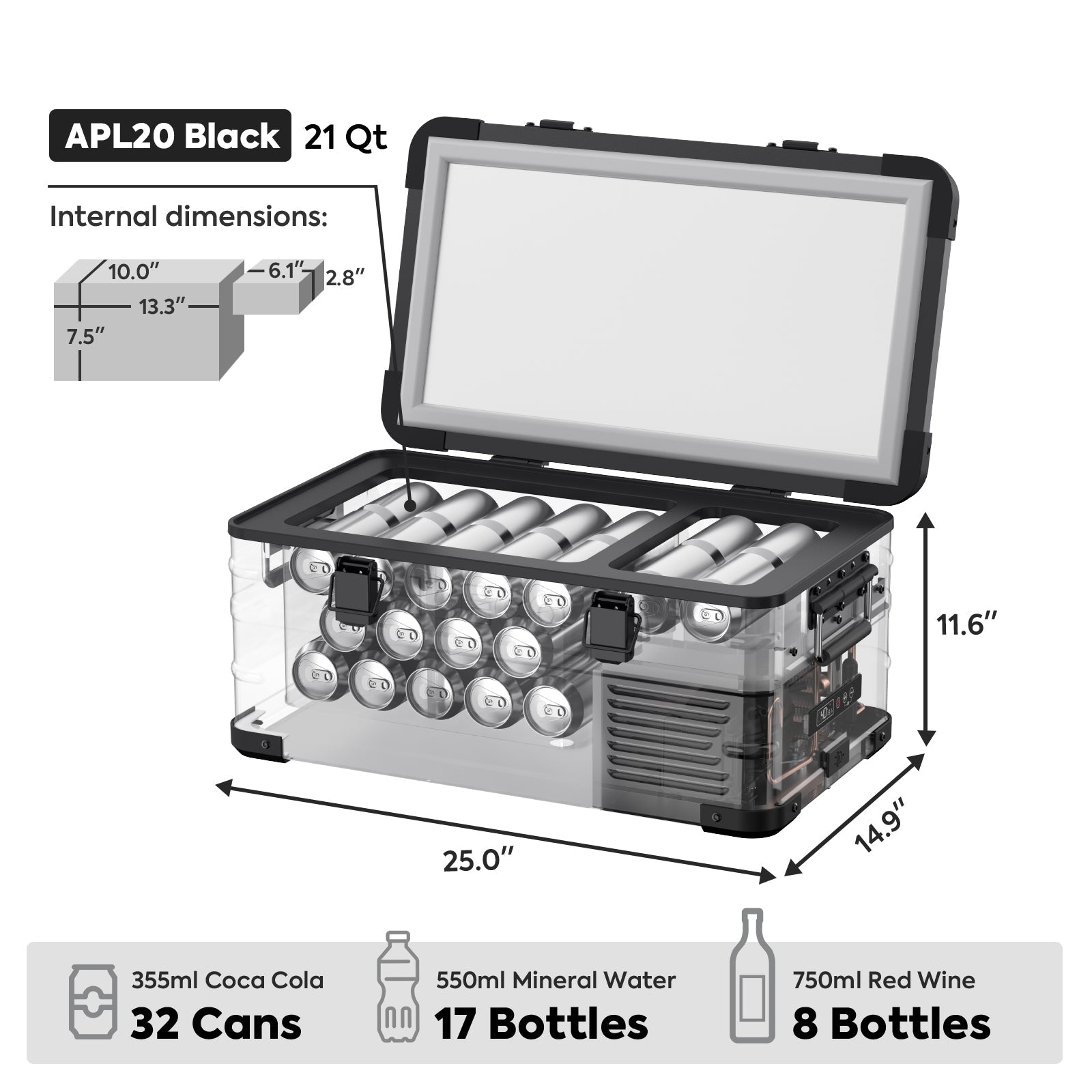 ICECO APL Series Aluminum Portable Fridges | 21QT - 58QT
