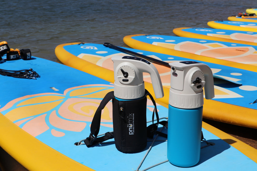 The pnumix™ Portable Drink Mixer